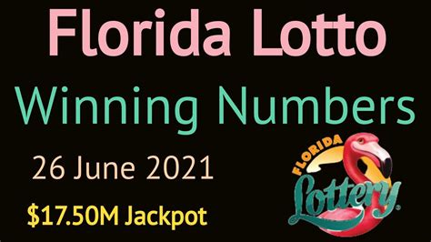 florida lottery winning numbers results|Florida Lotto .